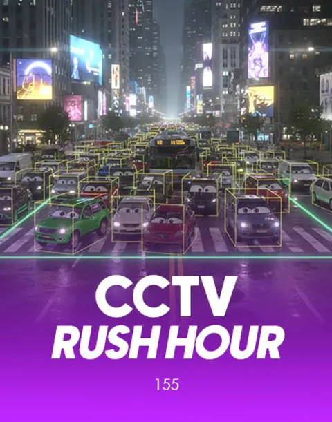 CCTV Rush Hour van Hacksaw Gaming bij Lucky Block Casino