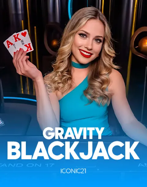 Gravity Blackjack van Evolution bij Lucky Block Casino