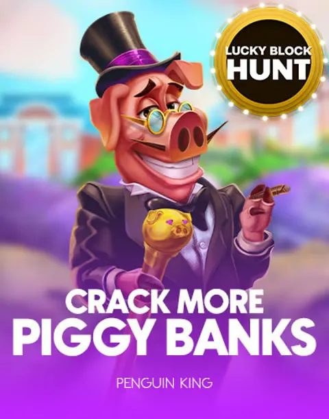 Piggy Banks van Penguin King bij Lucky Block Casino